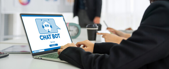 Chatbot software application for modish online business that automatically reply to customer...