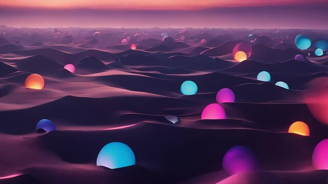 Overlay of virtual nothingness, abstract concept art,4k