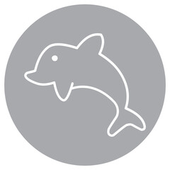 Marine Life Icon Logo