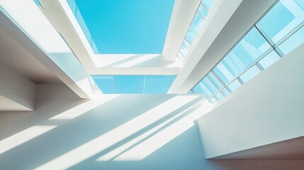Sunlight Through Modern Architecture