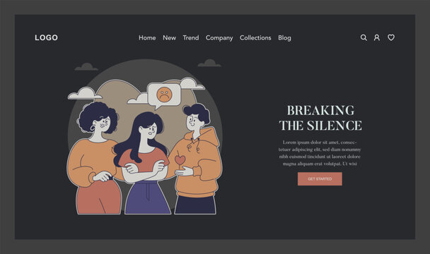 Suicide Prevention Day. Flat Vector Illustration