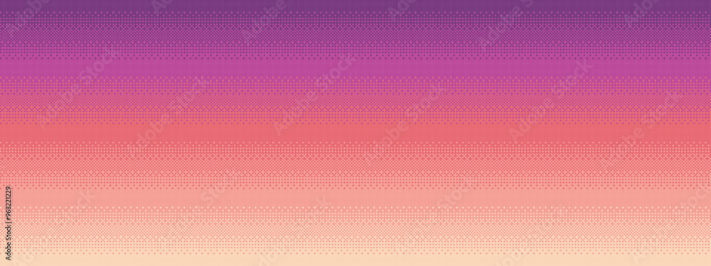 Poster pixel art gradient dithering background, 8 bit retro video game style, pixel pattern, mosaic texture, halftone, vector illustration