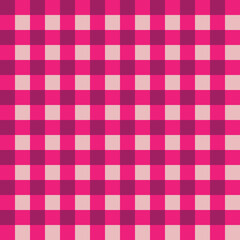 Pink and Dark Pink Plaid Fabric Pattern