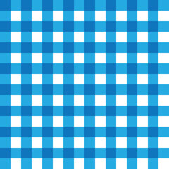 Dark Blue and Light Blue Plaid Fabric Pattern