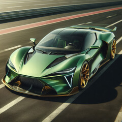 Fototapeta premium High-Octane Performance Unleashed