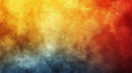 Fototapeta premium Abstract Yellow Orange Grainy Gradient Background with Soft Textures