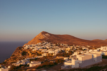 Folegandros, Greece at Sunset