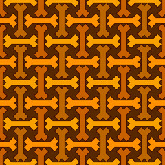 Tribal wallpaper. Seamless image. Ethnic ornament. Folk pattern. Geometric backdrop. Mosaics motif. Grid background. Digital paper. Textile print. Abstract web illustration. Vector work.