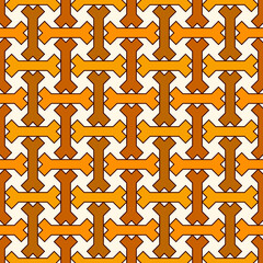 Tribal wallpaper. Seamless image. Ethnic ornament. Folk pattern. Geometric backdrop. Mosaics motif. Grid background. Digital paper. Textile print. Abstract web illustration. Vector work.