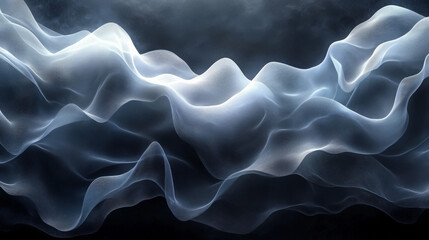 Obraz premium Abstract Dark Grainy Gradient Background with Noise Texture