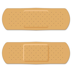 Band aid medical vector