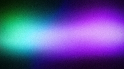 Vivid purple, green, and blue gradient with a grainy texture, perfect for 4K abstract backgrounds, banners, and digital wallpapers, creating a dynamic and futuristic vibe