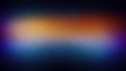 A high-resolution 4K gradient with a bold mix of orange, blue, purple, and black hues. The grainy texture creates a modern, dynamic feel, perfect for digital backgrounds and creative projects