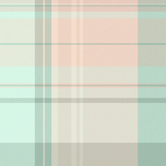 Stripe texture pattern background, father tartan textile check. Trend seamless fabric vector plaid in light and pastel colors.