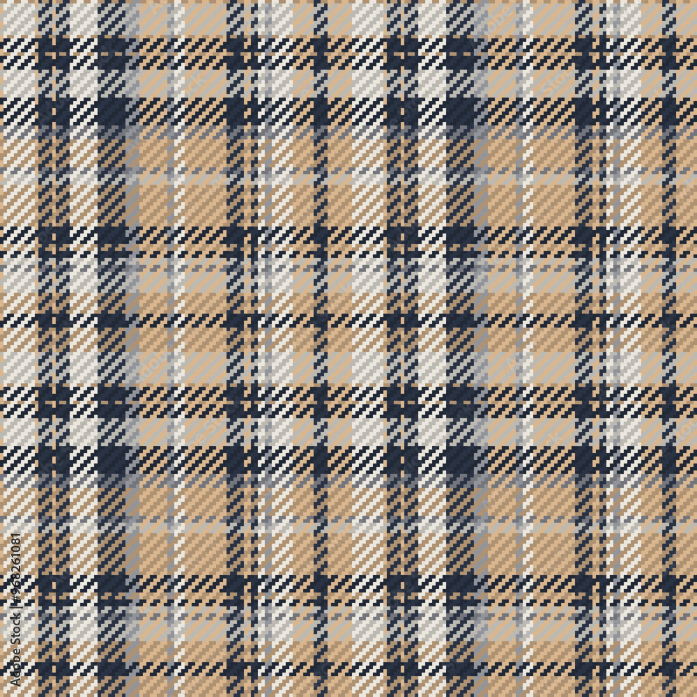 Poster seamless pattern of scottish tartan plaid. repeatable background with check fabric texture. vector b
