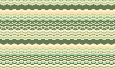 Abstract background with wavy stripes in vibrant colors, creating a rippled, liquid effect. Smooth curves and textured lines add elegance, vitality, and creativity. Ideal for wallpaper or textile.