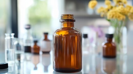 medical vial with vaccine