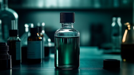 medical vial with vaccine