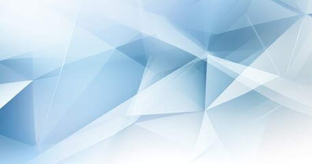 Obraz premium A soft blue abstract background featuring geometric shapes and gradients, ideal for digital design and presentations.