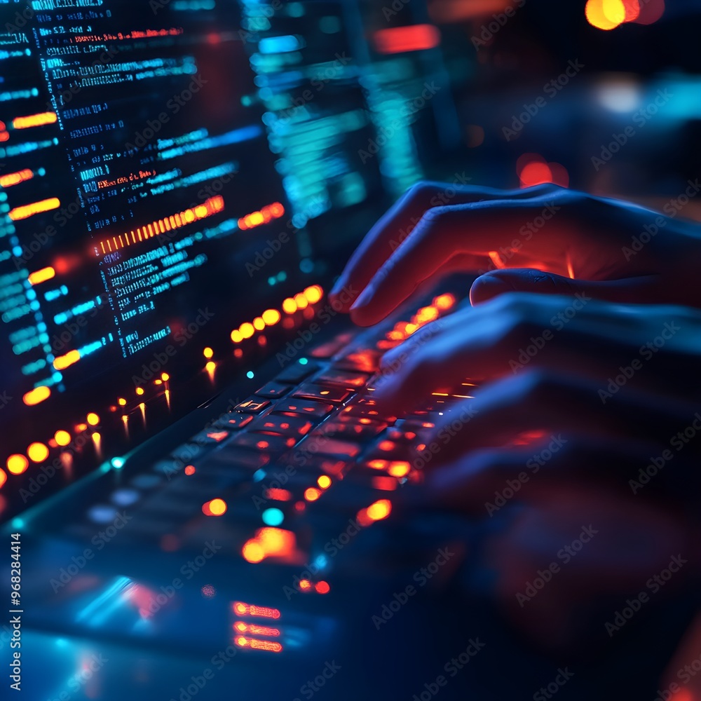 Aufkleber innovative technological solutions driving progress in digital software development image