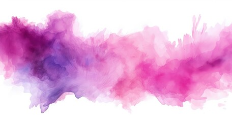 A soft, abstract watercolor design featuring shades of pink and purple, ideal for backgrounds or artistic projects.