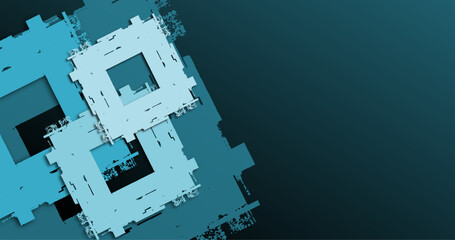 abstract multi square dark background 