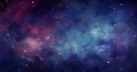 Fototapeta premium A stunning cosmic background featuring vibrant colors and twinkling stars, perfect for space-themed designs.