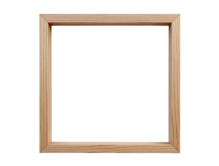 wood picture frame transparent png mockup transparent, A vintage wooden photo frame with a blank space, isolated on a white background