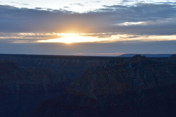 The Grand Canyon at Sunrise