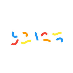 colorful sprinkle border