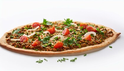 lahmacun white background
