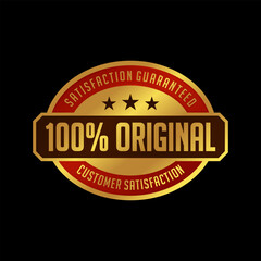 100% Satisfaction Guaranteed. 100% Satisfaction Label Vector Isolated in Flat Style. Best 100% Satisfaction Guaranteed Label Vector for product packaging. Elegant 100% Satisfaction Label Vector.
