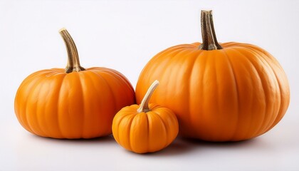 pumpkin white background