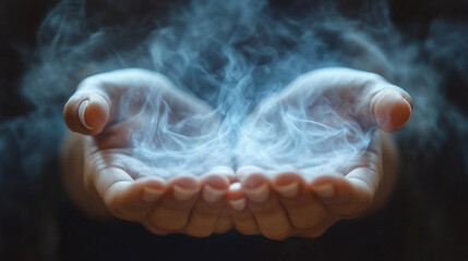 transformative healing through Reiki energy, with vibrant light emanating, symbolizing spiritual balance, energy flow, and holistic well-being