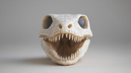 Naklejka premium Remarkable Skull Discoveries of Fierce Predators and Their Habitats