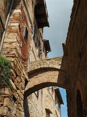 Naklejka premium Tuscan town