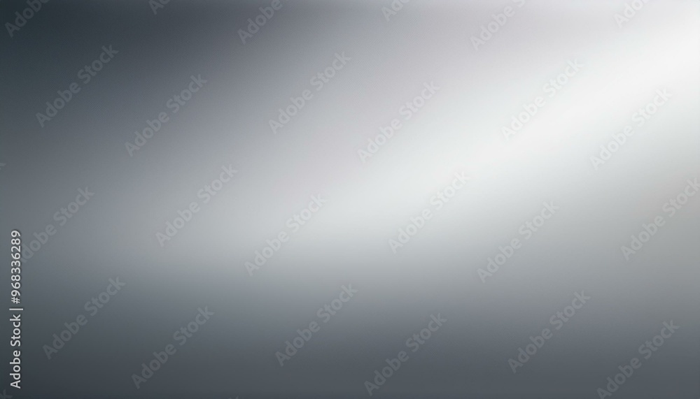 Poster a blurred gradient background transitioning from white to silver