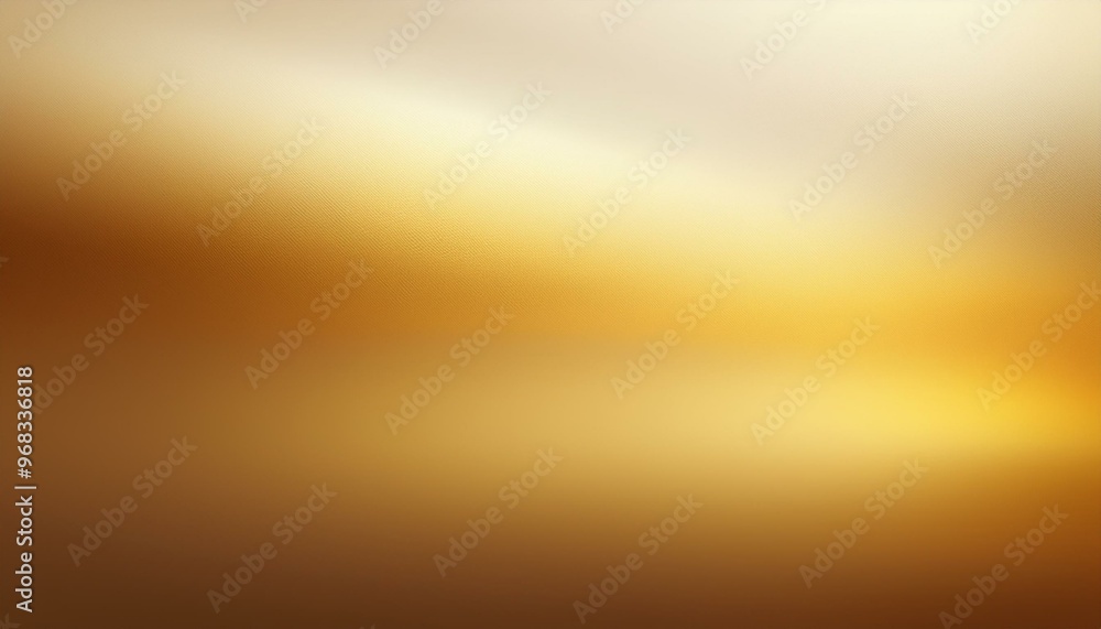 Poster a blurred gradient background transitioning from white to gold