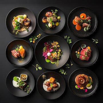 Birds-eye perspective showcasing advanced culinary technology