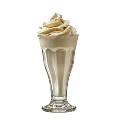  Milk Shake Isolated on Transparent Background