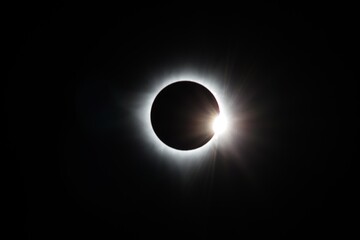 Obraz premium Eclipse Wedding Ring