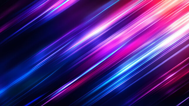 Shiny lines background - light effect wallpaper design, high contrast. High Contrast. Illustration