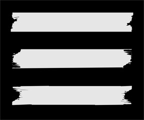 Torn Paper Pieces Vector 