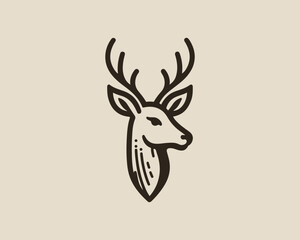 deer head icon