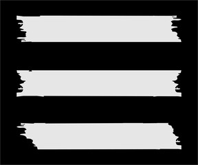 Torn Paper Pieces Vector 