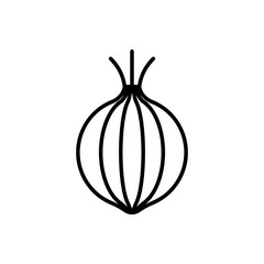 Onion icon flat design vector design templates