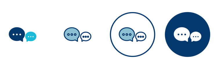 Chat icon vector isolated on white background. Chat vector icon. Speech bubble. message. contact us