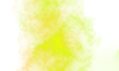 Transparent watercolor color smoke explosion texture overlay effect. Watercolor texture of clouds, paint brush strokes, paint stain strokes. Png file