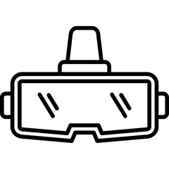 Virtual Reality Glasses Icon