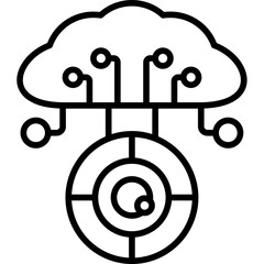 Cloud Computing Icon